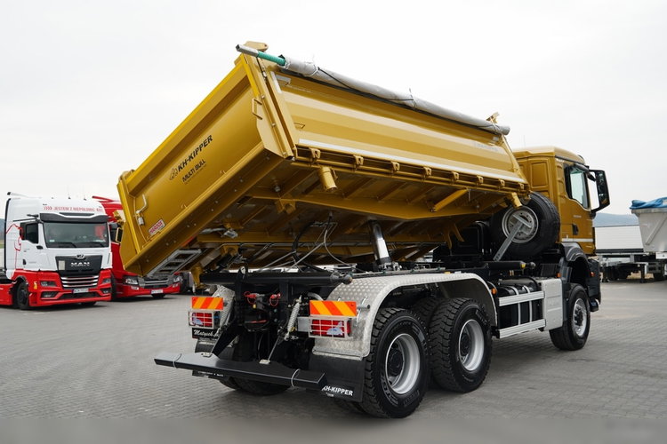 MAN TGS 33.480 / 6X6 / WYWROTKA 3 STRONNA / BORDMATIC / HYDROBURTA / KH KIPPER / AUTOMAT / FABRYCZNIE NOWY / DOSTĘPNY OD RĘKI / zdjęcie 10