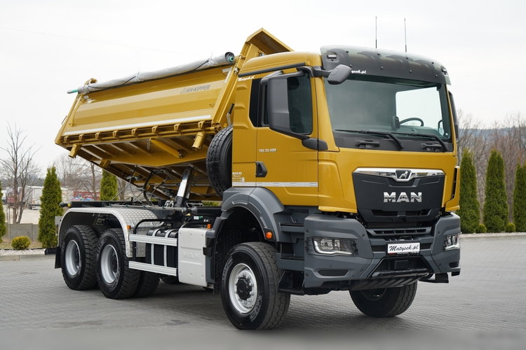 MAN TGS 33.480 / 6X6 / WYWROTKA 3 STRONNA / BORDMATIC / HYDROBURTA / KH KIPPER / AUTOMAT / FABRYCZNIE NOWY / DOSTĘPNY OD RĘKI / zdjęcie 11