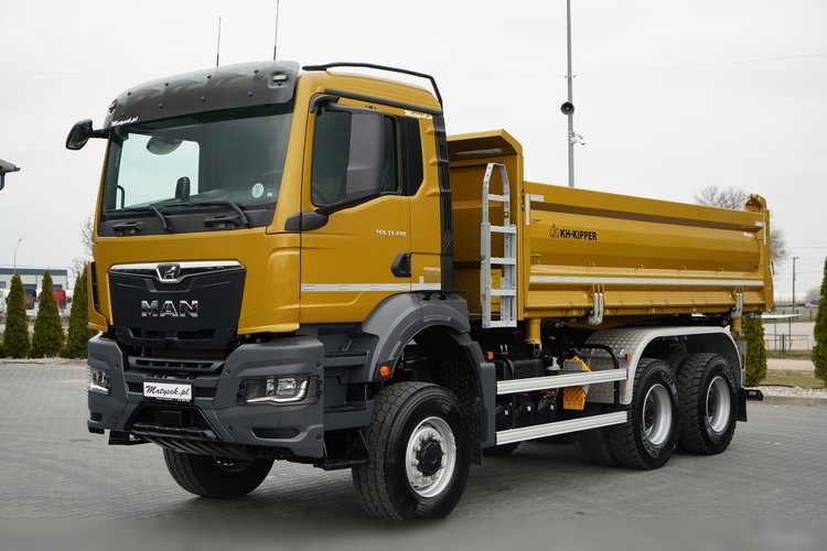 MAN TGS 33.480 / 6X6 / WYWROTKA 3 STRONNA / BORDMATIC / HYDROBURTA / KH KIPPER / AUTOMAT / FABRYCZNIE NOWY / DOSTĘPNY OD RĘKI / zdjęcie 13