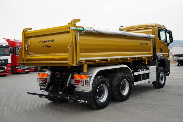 MAN TGS 33.480 / 6X6 / WYWROTKA 3 STRONNA / BORDMATIC / HYDROBURTA / KH KIPPER / AUTOMAT / FABRYCZNIE NOWY / DOSTĘPNY OD RĘKI / zdjęcie 16