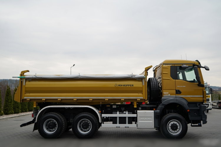 MAN TGS 33.480 / 6X6 / WYWROTKA 3 STRONNA / BORDMATIC / HYDROBURTA / KH KIPPER / AUTOMAT / FABRYCZNIE NOWY / DOSTĘPNY OD RĘKI / zdjęcie 17