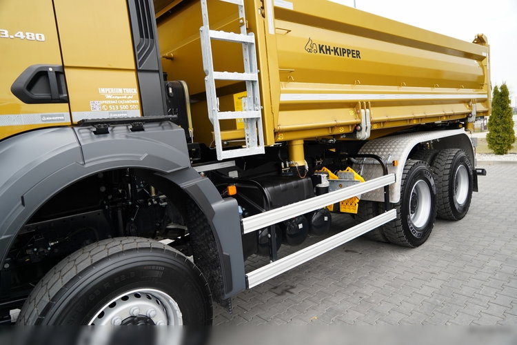 MAN TGS 33.480 / 6X6 / WYWROTKA 3 STRONNA / BORDMATIC / HYDROBURTA / KH KIPPER / AUTOMAT / FABRYCZNIE NOWY / DOSTĘPNY OD RĘKI / zdjęcie 22