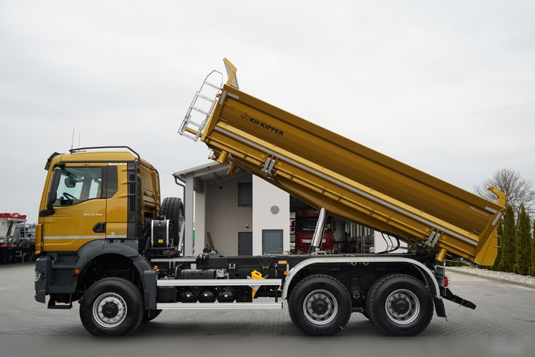 MAN TGS 33.480 / 6X6 / WYWROTKA 3 STRONNA / BORDMATIC / HYDROBURTA / KH KIPPER / AUTOMAT / FABRYCZNIE NOWY / DOSTĘPNY OD RĘKI / zdjęcie 2
