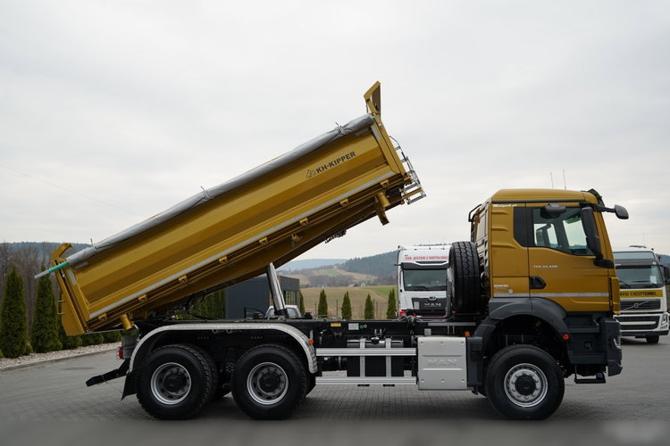 MAN TGS 33.480 / 6X6 / WYWROTKA 3 STRONNA / BORDMATIC / HYDROBURTA / KH KIPPER / AUTOMAT / FABRYCZNIE NOWY / DOSTĘPNY OD RĘKI / zdjęcie 5
