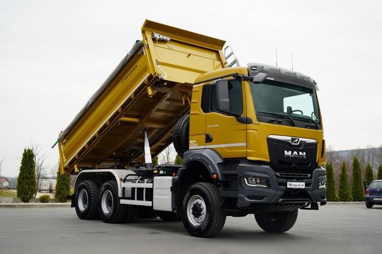 MAN TGS 33.480 / 6X6 / WYWROTKA 3 STRONNA / BORDMATIC / HYDROBURTA / KH KIPPER / AUTOMAT / FABRYCZNIE NOWY / DOSTĘPNY OD RĘKI / zdjęcie 6