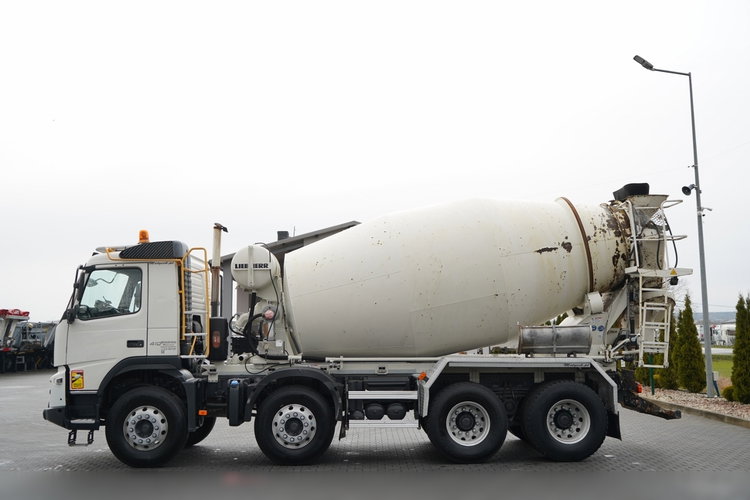 Volvo FMX 410 / 8x4 / GRUSZKA / BETONOMIESZARKA / LIEBHERR / 9 M3 / I-SHIFT/ ALUFELGI / zdjęcie 2