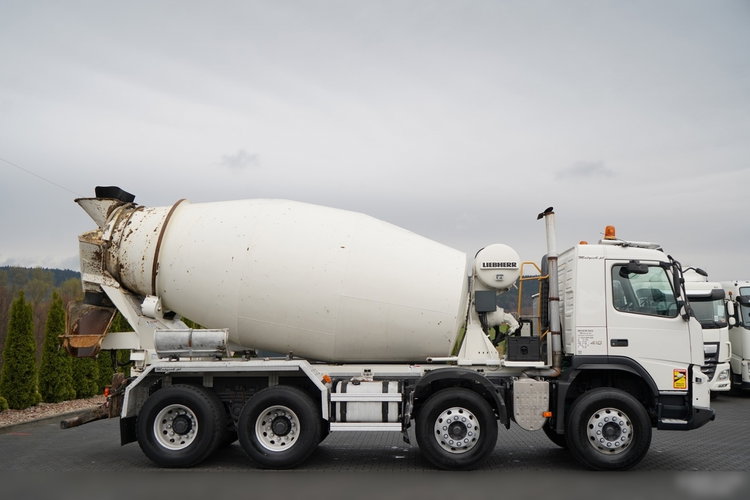 Volvo FMX 410 / 8x4 / GRUSZKA / BETONOMIESZARKA / LIEBHERR / 9 M3 / I-SHIFT/ ALUFELGI / zdjęcie 5