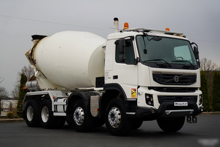 Volvo FMX 410 / 8x4 / GRUSZKA / BETONOMIESZARKA / LIEBHERR / 9 M3 / I-SHIFT/ ALUFELGI / zdjęcie 6