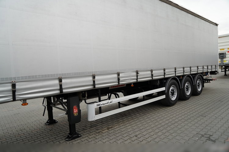 Fruehauf / FIRANKA / STANDARD / WINDA  DHOLLANDIA 2 000 kg / MOCNA PODŁOGA SZYNA DESKA / KOSZ NA PALETY zdjęcie 10