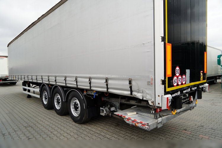 Fruehauf / FIRANKA / STANDARD / WINDA  DHOLLANDIA 2 000 kg / MOCNA PODŁOGA SZYNA DESKA / KOSZ NA PALETY zdjęcie 11