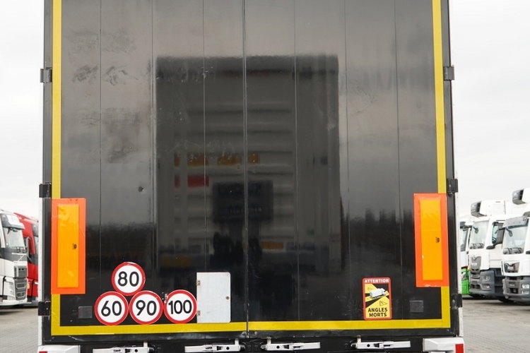 Fruehauf / FIRANKA / STANDARD / WINDA  DHOLLANDIA 2 000 kg / MOCNA PODŁOGA SZYNA DESKA / KOSZ NA PALETY zdjęcie 12