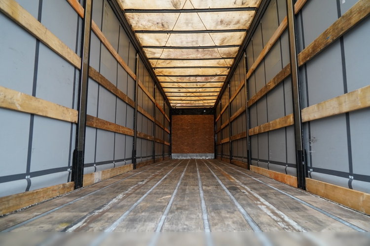 Fruehauf / FIRANKA / STANDARD / WINDA  DHOLLANDIA 2 000 kg / MOCNA PODŁOGA SZYNA DESKA / KOSZ NA PALETY zdjęcie 16