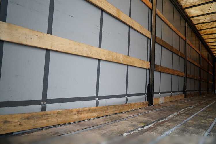 Fruehauf / FIRANKA / STANDARD / WINDA  DHOLLANDIA 2 000 kg / MOCNA PODŁOGA SZYNA DESKA / KOSZ NA PALETY zdjęcie 17