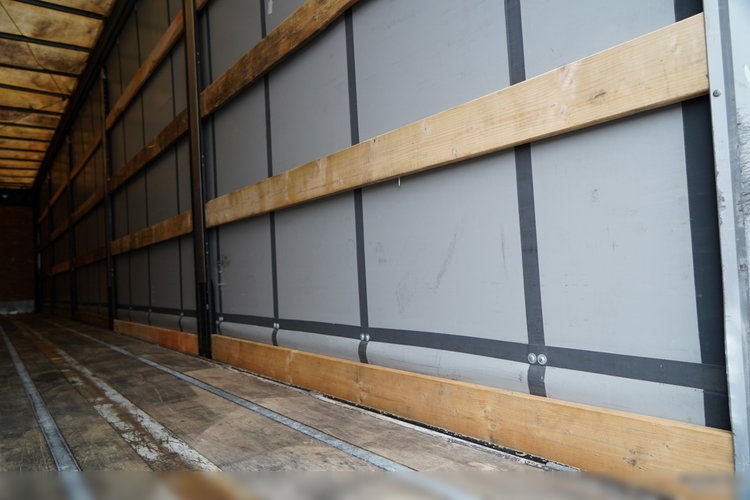 Fruehauf / FIRANKA / STANDARD / WINDA  DHOLLANDIA 2 000 kg / MOCNA PODŁOGA SZYNA DESKA / KOSZ NA PALETY zdjęcie 18