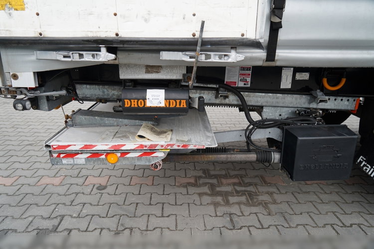 Fruehauf / FIRANKA / STANDARD / WINDA  DHOLLANDIA 2 000 kg / MOCNA PODŁOGA SZYNA DESKA / KOSZ NA PALETY zdjęcie 23