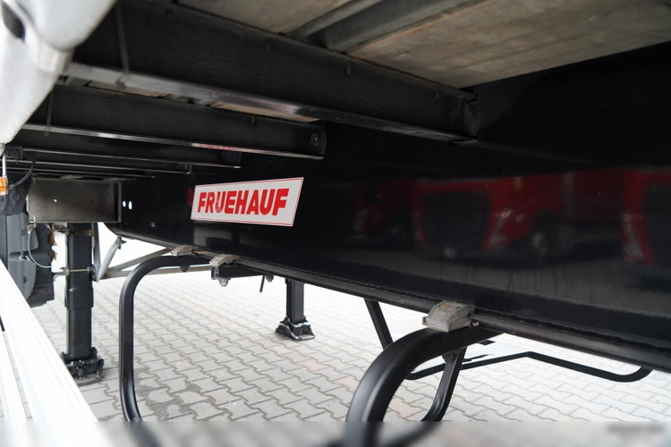 Fruehauf / FIRANKA / STANDARD / WINDA  DHOLLANDIA 2 000 kg / MOCNA PODŁOGA SZYNA DESKA / KOSZ NA PALETY zdjęcie 30