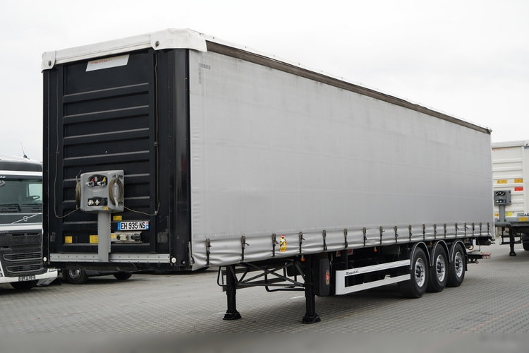 Fruehauf / FIRANKA / STANDARD / WINDA  DHOLLANDIA 2 000 kg / MOCNA PODŁOGA SZYNA DESKA / KOSZ NA PALETY zdjęcie 3