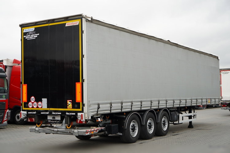 Fruehauf / FIRANKA / STANDARD / WINDA  DHOLLANDIA 2 000 kg / MOCNA PODŁOGA SZYNA DESKA / KOSZ NA PALETY zdjęcie 5