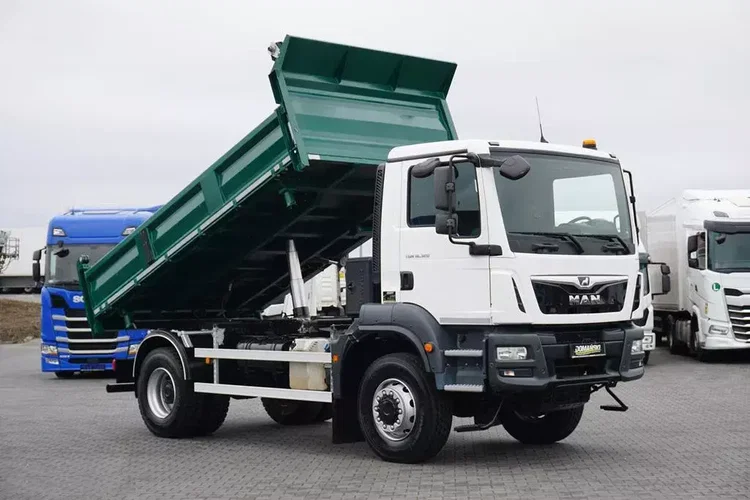 MAN TGM / 18.320 / E 6 / WYWROTKA / 4 X 4 / HYDROBURTA zdjęcie 2