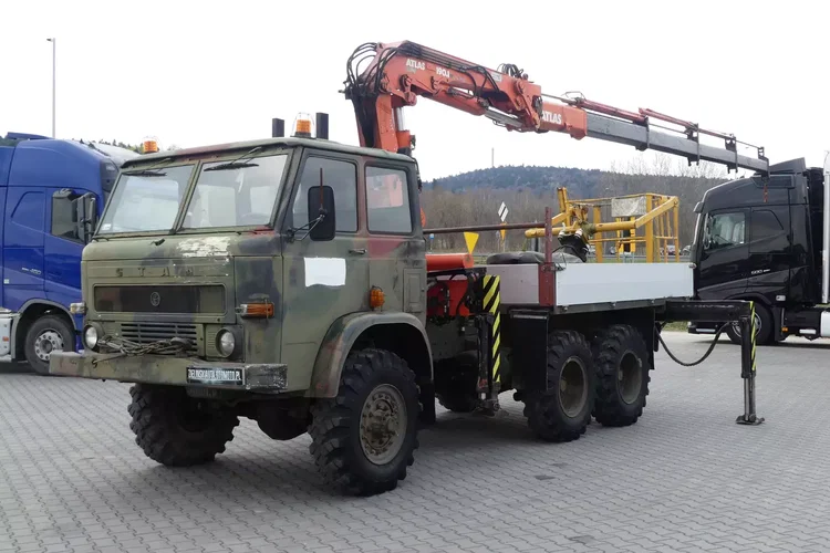 STAR 266 / 6x6 / HDS ATLAS 190.1 12.5 METRA / KOSZ / zdjęcie 1