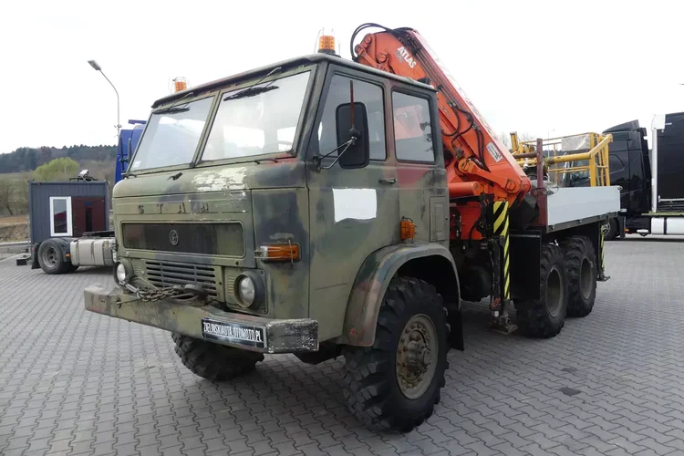 STAR 266 / 6x6 / HDS ATLAS 190.1 12.5 METRA / KOSZ / zdjęcie 15