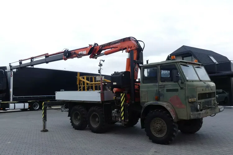 STAR 266 / 6x6 / HDS ATLAS 190.1 12.5 METRA / KOSZ / zdjęcie 4