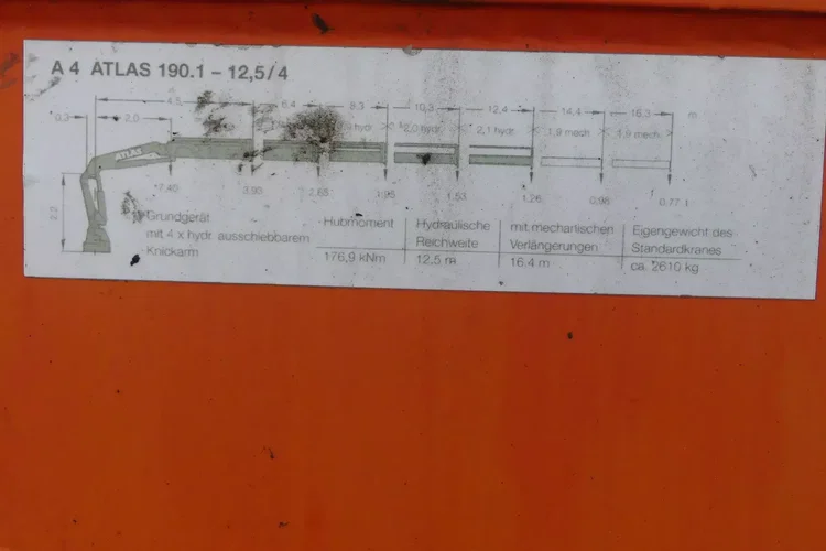 STAR 266 / 6x6 / HDS ATLAS 190.1 12.5 METRA / KOSZ / zdjęcie 5