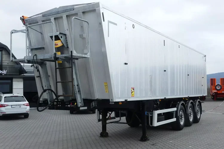 Mega WYWROTKA 50m3 / KLAPO DRZWI / 2 x SZYBER / OŚ PODNOSZONA / zdjęcie 1