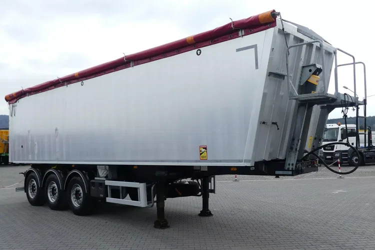 Mega WYWROTKA 50m3 / KLAPO DRZWI / 2 x SZYBER / OŚ PODNOSZONA / zdjęcie 10