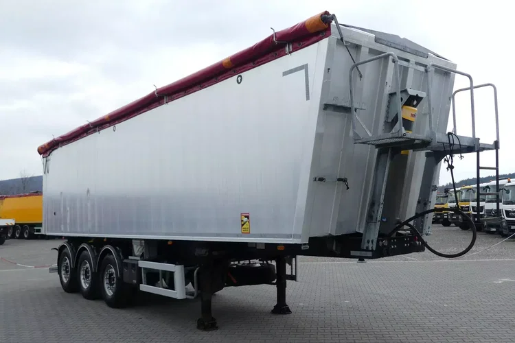 Mega WYWROTKA 50m3 / KLAPO DRZWI / 2 x SZYBER / OŚ PODNOSZONA / zdjęcie 11