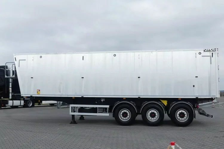 Mega WYWROTKA 50m3 / KLAPO DRZWI / 2 x SZYBER / OŚ PODNOSZONA / zdjęcie 3