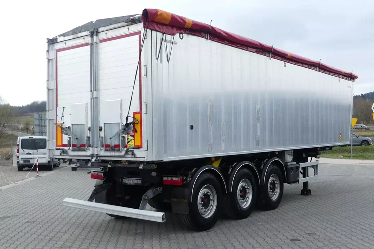 Mega WYWROTKA 50m3 / KLAPO DRZWI / 2 x SZYBER / OŚ PODNOSZONA / zdjęcie 7