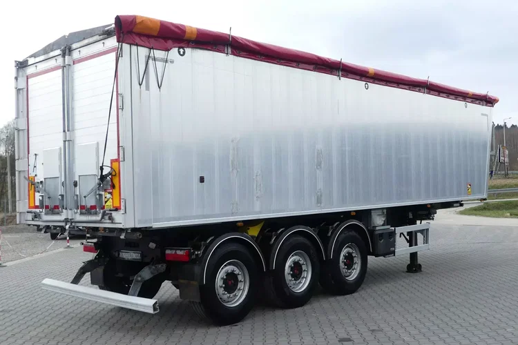 Mega WYWROTKA 50m3 / KLAPO DRZWI / 2 x SZYBER / OŚ PODNOSZONA / zdjęcie 8