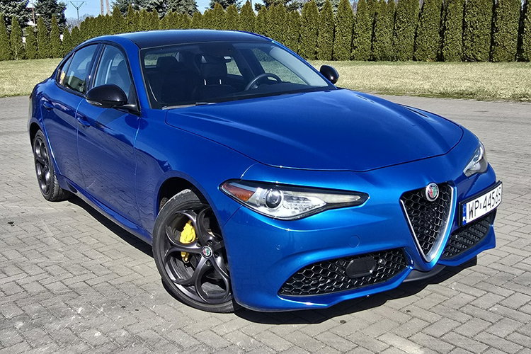Alfa Romeo Giulia 2.0Turbo Benz. 4x4.Automat.Navi.Kam.Cof.Skóry.Łopatki. zdjęcie 1
