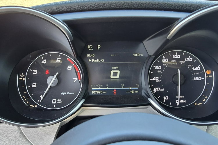 Alfa Romeo Giulia 2.0Turbo Benz. 4x4.Automat.Navi.Kam.Cof.Skóry.Łopatki. zdjęcie 33