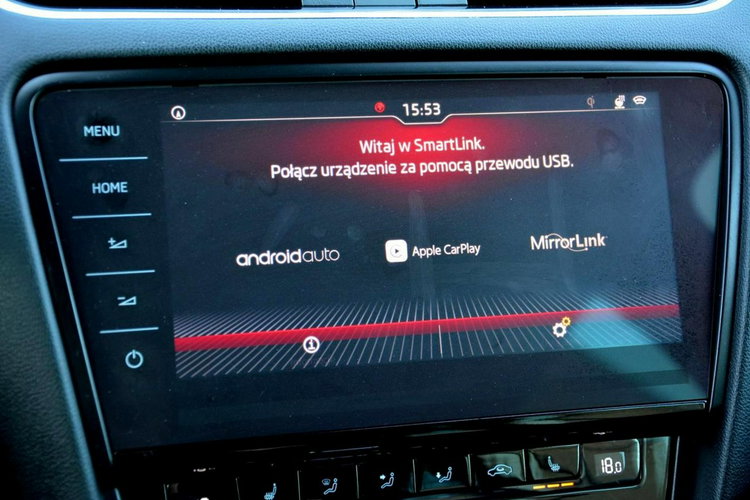 Skoda Octavia VRS Radar ACC Navi Columbus Full Ledy BLIS Lane Ass 2xParkt Aso Alu18" zdjęcie 32