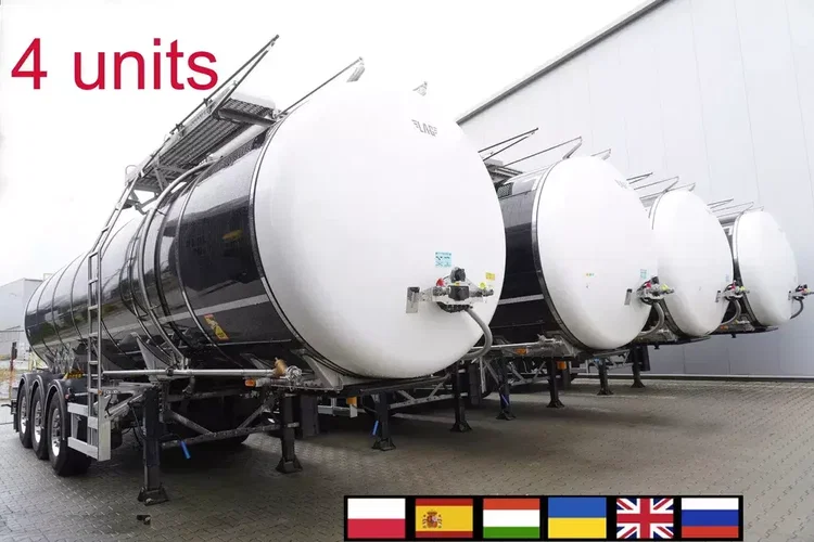 Cysterna do mas bitumicznych LAG O-3-ST L4BH / ADR / 30000 l / 4 sztuki zdjęcie 2