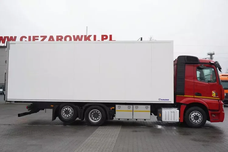 Mercedes Actros 2545 MP5 / Chłodnia Krone 19 EPAL / Multitemperatura / Thermoking T-1200 R / 14 T ładowności zdjęcie 3