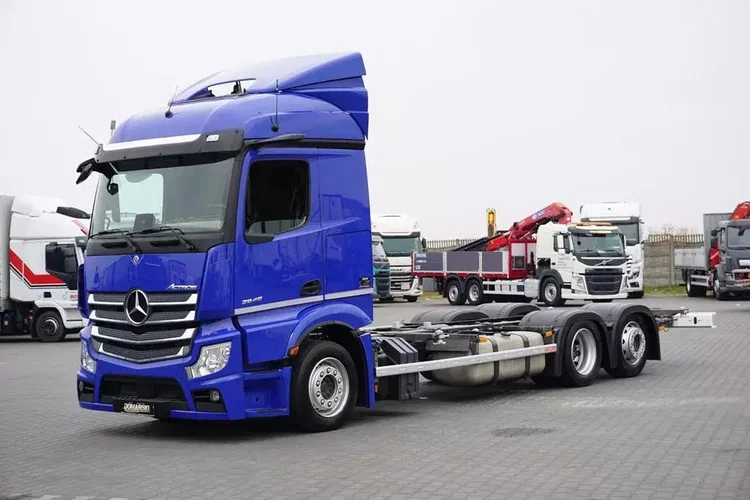 Mercedes ACTROS / 2546 / ACC / E 6 / MP 5 / MEGA / BDF / 7.82 M / RETARDER / OŚ SKRĘTNA zdjęcie 1