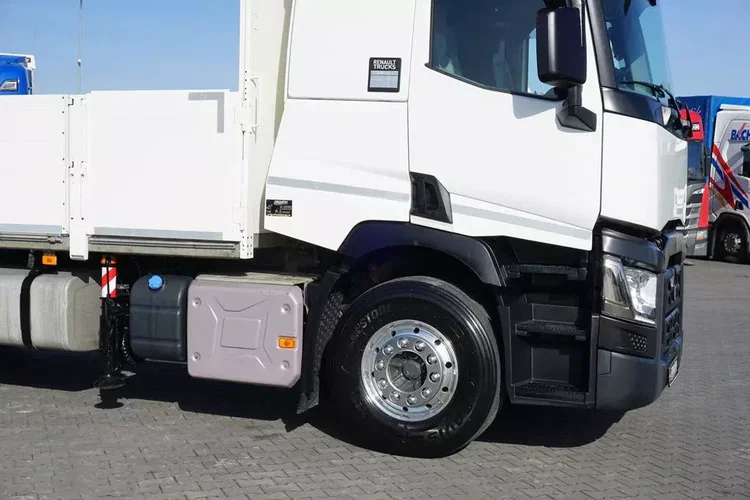 Renault T 380 / 6 X 2 / SKRZYNIOWY + HDS / HIAB 302 E-5 / PILOT / OŚ SKRĘTNA zdjęcie 33