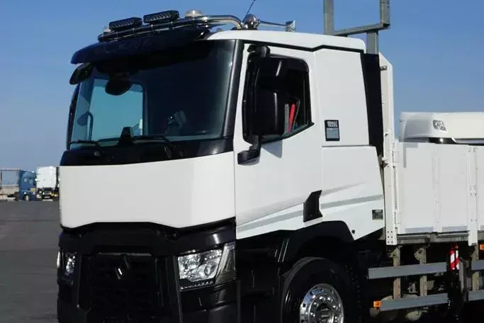 Renault T 380 / 6 X 2 / SKRZYNIOWY + HDS / HIAB 302 E-5 / PILOT / OŚ SKRĘTNA zdjęcie 36