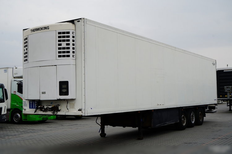 SCHMITZ CARGOBULL  / CHŁODNIA / THERMO KING /  WINDA DHOLLANDIA / KOSZ NA PALETY / SAF   zdjęcie 3