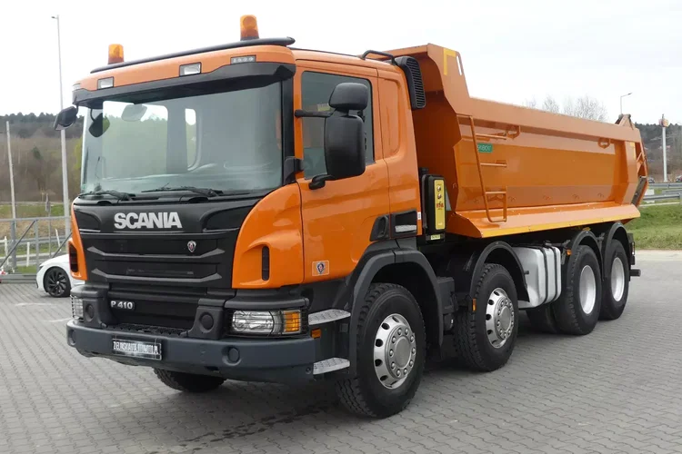 Scania P410 8x4 / WYWROTKA / ALUFELGI / MANUAL / EURO 6 / zdjęcie 10