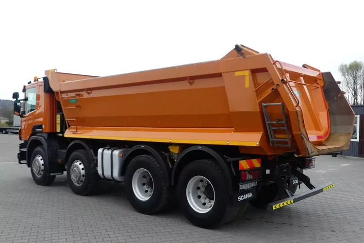 Scania P410 8x4 / WYWROTKA / ALUFELGI / MANUAL / EURO 6 / zdjęcie 13