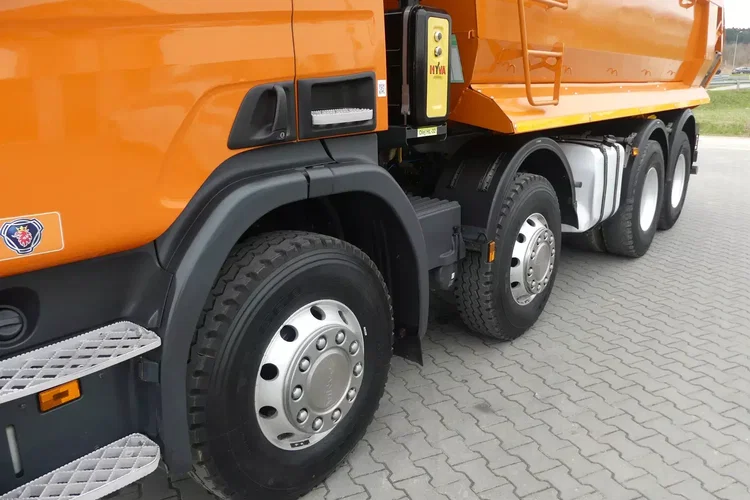 Scania P410 8x4 / WYWROTKA / ALUFELGI / MANUAL / EURO 6 / zdjęcie 21