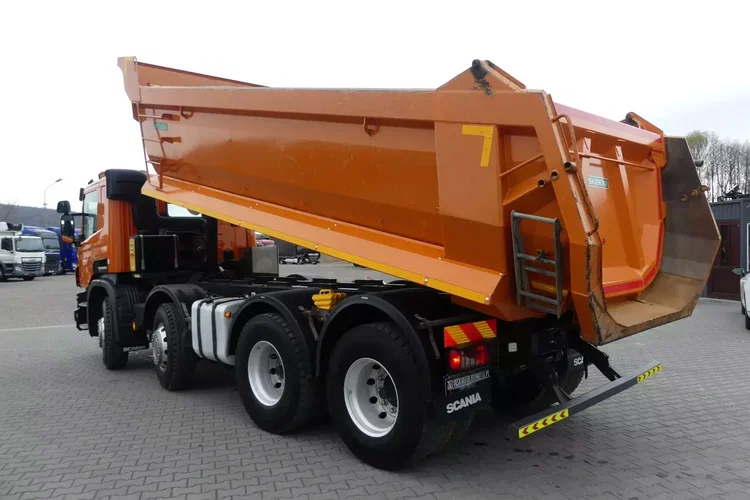 Scania P410 8x4 / WYWROTKA / ALUFELGI / MANUAL / EURO 6 / zdjęcie 3