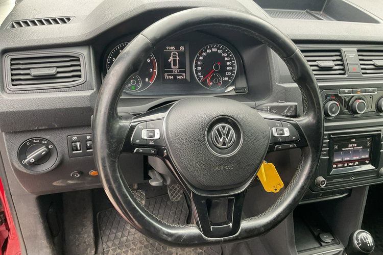 Volkswagen Caddy 1.4 TGI 110 KM/Manual /Maxi/73 tys przebieg /instalacja LPG zdjęcie 7