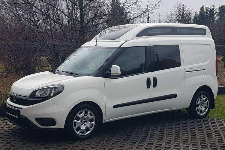 Fiat Doblo XL L2H2 5-OSÓB DŁUGI WYSOKI KLIMA 6-BIEGÓW MANUAL KRAJOWY zdjęcie 2