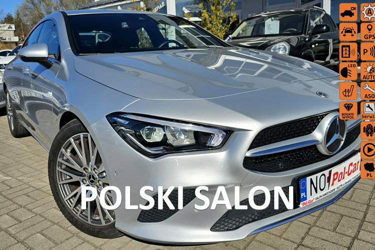 Mercedes CLA 180 Skóra, nawigacja, refkektory led, kamera, grzane fotele, serwis, zdjęcie 1