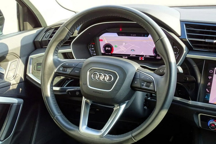 Audi Q3 2.0 TDI S tronic • Virtual Cockpit • CarPlay • Grzane fotele • Bezwypa zdjęcie 12